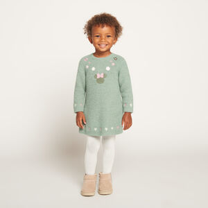 Robe tricot manches longues Minne Disney pour bébé fille  Main Robe tricot manches longues Minne Disney pour bébé fille