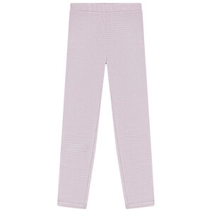 Jegging σε ύφασμα Milano με σχέδιο pied-de-poule κορίτσι 
