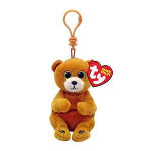 Peluche Beanie Bellies Clip Duncan l'ours 