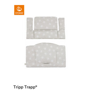 Μαξιλάρι Για Ψηλό Καρεκλάκι Tripp Trapp - Stars Silver 