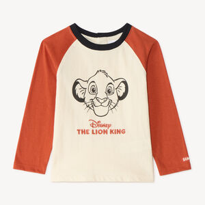 T-shirt manches longues bébé garçon en jersey Le Roi Lion 
