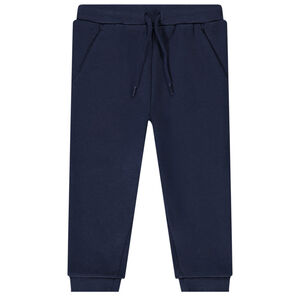 Τζόκινγκ molleton μονόχρωμο για bebe αγόρι 