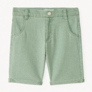 Βερμούδα από καμβά με υφή και ρίγες για αγόρι 