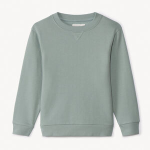 Φούτερ από molleton μονόχρωμο για αγόρι 