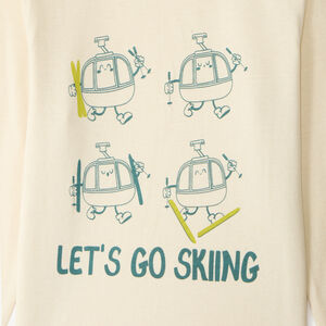 Lot de 5 t-shirts bébé garçon manches longues motifs montagne 