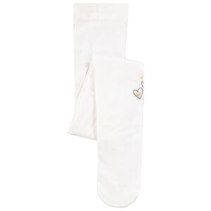 Καλσόν λεπτό με print με γκλίτερ για κορίτσι 