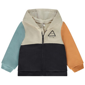 Γιλέκο molleton effet color block για bébé αγόρι 