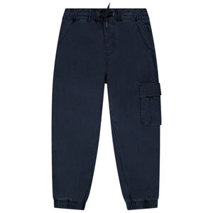 Παντελόνι στυλ cargo σε lyocell για αγόρι 