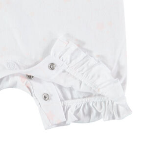 Σαλοπέτα κοντή από βαμβάκι με σχέδιο αστέρια 