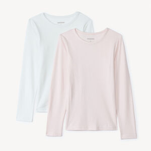 Σετ 2 θερμικών μακρυμάνικων κορμάκια για κορίτσι 