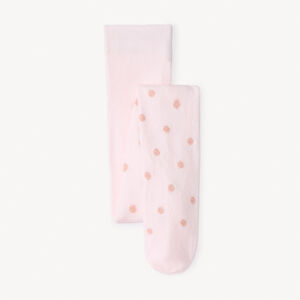 Πάχυνση καλσόν με εκτύπωση πουά για κορίτσι. 