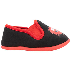 Χαμηλά ζέρσεϊ παντοφλάκια με τυπωμένο τερατάκι 