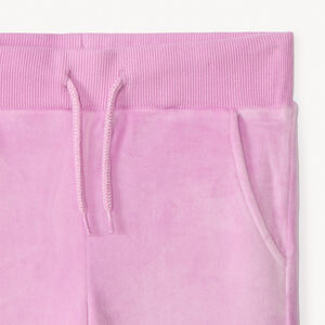 Σετ ζακέτα με κουκούλα και μονόχρωμο παντελόνι φόρμας για κορίτσι 