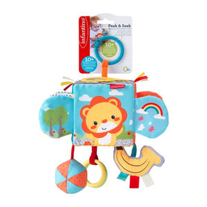 Κρεμαστό Παιχνίδι Κούνιας και Καροτσιού Peek & Seek Sensory Discovery Cube για Νεογέννητα 