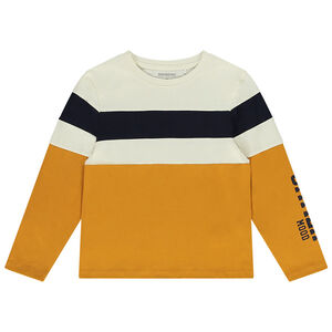 T-shirt μακρυμάνικο Color block με σχέδιο για αγόρι Main T-shirt μακρυμάνικο Color block με σχέδιο για αγόρι