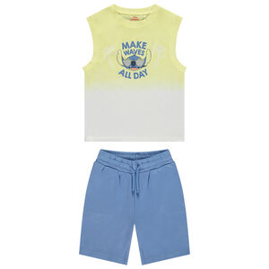 Σετ 2 τμχ. effet tie & dye Stitch Disney για αγόρι Main Σετ 2 τμχ. effet tie & dye Stitch Disney για αγόρι