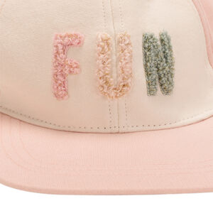Καπέλο snapback Fun με patchs bouclettes για κορίτσι 
