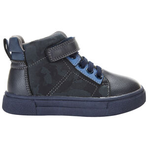 Μποτάκια εφέ δέρματος και εκτύπωση καμουφλάζ για μωρό αγόρι 