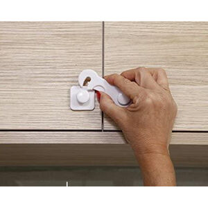 Ασφαλεια Γυαλινου Ντουλαπιου White DREAM BABY 