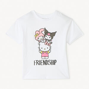 T-shirt με κοντά μανίκια Hello Kitty για κορίτσι 