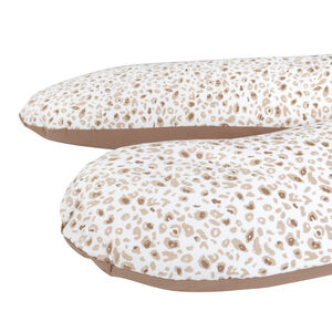 Μαξιλάρι θηλασμού με γέμισμα μικρομπίλιες 160 cm με σχέδιο λεοπάρ 