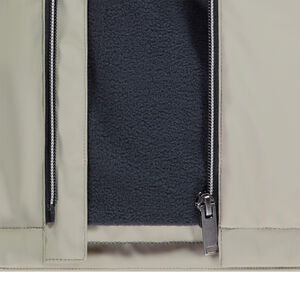 Πάρκα από καουτσούκ με επένδυση και εφέ color block για αγόρι 