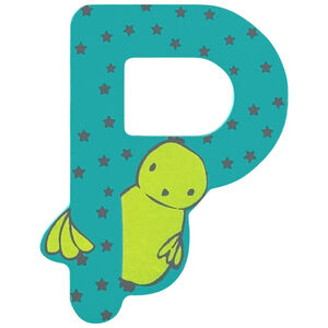 Ξύλινο γράμμα P 