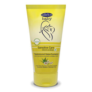 Προστατευτική Κρέμα Συγκάματος 150ml Sensitive Care Adelco Baby Main Προστατευτική Κρέμα Συγκάματος 150ml Sensitive Care Adelco Baby