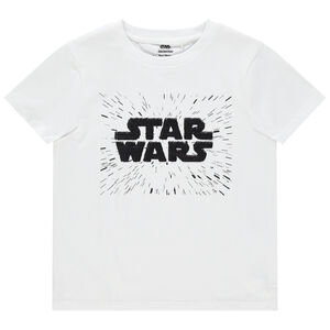 T-shirt κοντομάνικο Star Wars με μαγικές παγιέτες Main T-shirt κοντομάνικο Star Wars με μαγικές παγιέτες