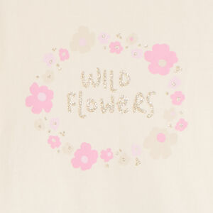 Σετ 2 μακρυμάνικες πυτζάμες jersey για κορίτσι με σχέδια φαντασίας 