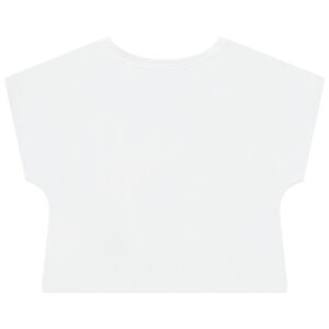 T-shirt oversize print message κορίτσι 