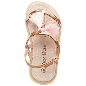 Σανδάλια με εφέ φιδιού και ενισχυμένες σόλες για κορίτσι 