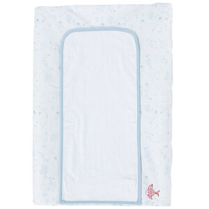 Κάλυμμα στρώματος αλλαξιέρας από βαμβάκι Pretty sea 