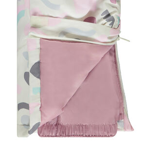 Παντελόνι σκι με σχέδιο arty και τιράντες για κορίτσι 