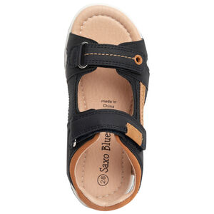 Sandales velcro à empiècements contrastés pour garçon 