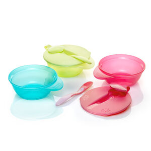 Σετ Μπoλ Φαγητου-Προστατευτικο Καλυμα&Κουταλι 7M+ TOMMEE TIPPEE 
