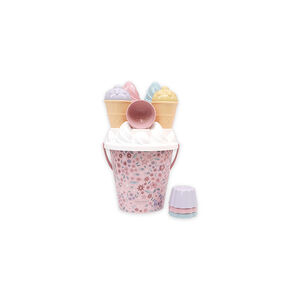 Σετ κουβαδάκια παραλίας Ice Cream Dreamy Mermaid Ροζ Little Dutch 
