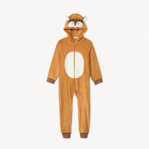 Surpyjama en sherpa à broderie faon pour garçon  