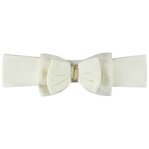 Bandeau à nœud en tulle pailleté pour bébé fille 