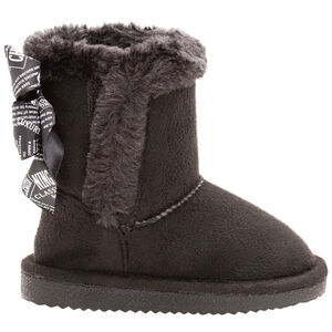 Μπoτάκια με φιόγκο στο πίσω μέρος για κορίτσι 