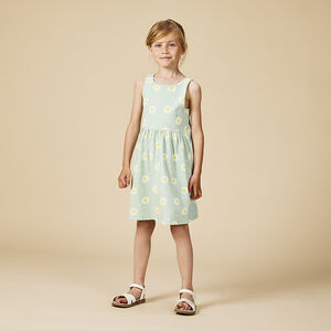 Ρόμπα χωρίς μανίκια με φαντεζί σχέδιο για κορίτσι 