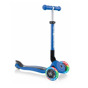 Globber Scooter Primo Foldable Fantasy Lights Racing Navy Blue 