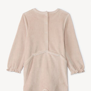 Σετ 3 βελουτέ φορμάκια με σχέδιο biche για μωρό κορίτσι και διαφορετικά ανοίγματα ανάλογα με την ηλικία 