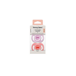 Πιπίλες σιλικόνης ULTRA LIGHT 0-6 μηνών Tommee Tippee  
