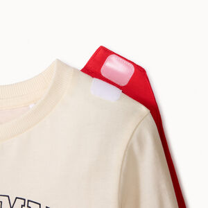 Σετ πιτζάμας 2 τεμαχίων Superman Warner με κάπα για αγόρι 