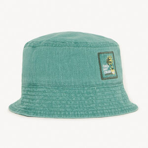 Μπλε καπέλο με κέντημα καρύδας για αγόρι 