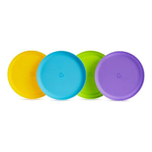 4Τμχ Πολυχρωμα Πιατακια MUNCHKIN 