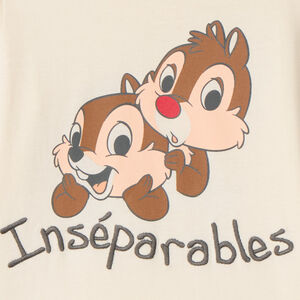 T-shirt à manches longues oversize Tic et Tac Disney pour bébé garçon 
