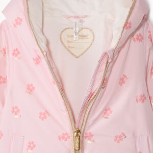 Αδιάβροχο coupe-vent με λουλούδια για μωρό κορίτσι 