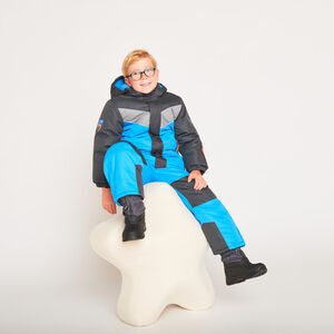 Παντελόνι σκι με αφαιρούμενες φαντεζί τιράντες για αγόρι 